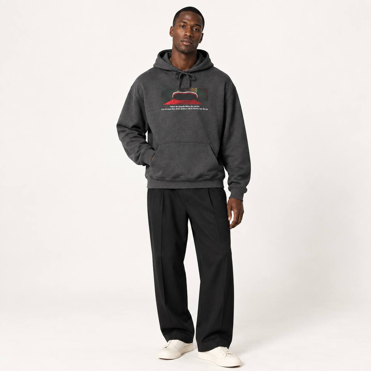 Cantona Collar — Pullover Hoodie